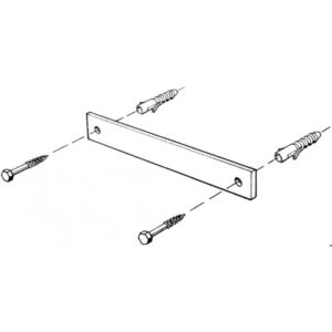 Gierzwaluw-inbouwkast nr. 16 en 16S - Bevestigingsstrip
